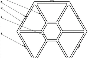 粉末高温合金制件热处理用新型垫砖