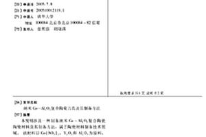 纳米Co-Al2O3复合陶瓷刀具及其制备方法
