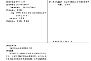 陶瓷滑动轴承及其制造方法