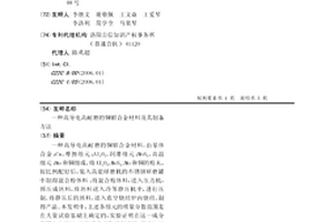 高导电高耐磨的铜钼合金材料及其制备方法