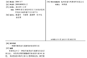 碳纤维表面生成碳化硅涂层的方法