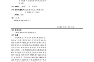 制备海绵状石墨烯的方法