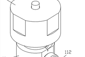 高温真空烧结炉用外旋式抽真空密封组件及抽真空料罐