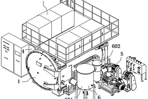 高纯金属铬真空脱气烧结炉