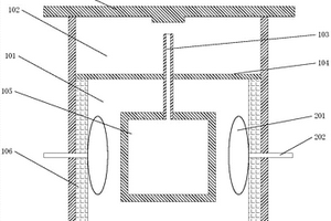 立式燃气真空炉及利用它处理物料的方法