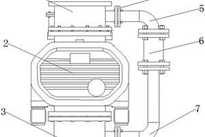 便于拆装的罗茨泵旁通装置
