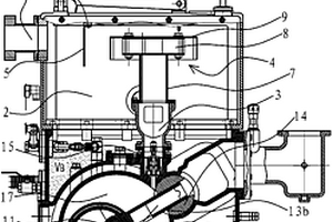滑阀真空泵的挡流结构
