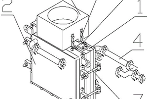 真空感应熔炼炉用水冷铜模具