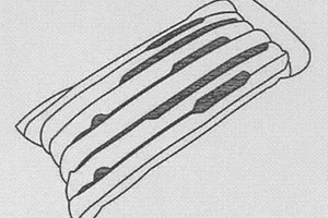 功能型自粘膜单向空气阻断立体包装材料及其制备方法