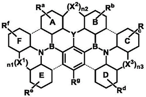 极性硼氮发光材料及其应用以及包含其的有机电致发光器件