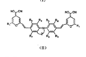 具有双-4-二氰甲烯基吡喃环的有机化合物及其合成方法与用途