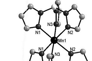 具有慢磁弛豫反三棱柱二价锰离子配合物及其制备方法和应用