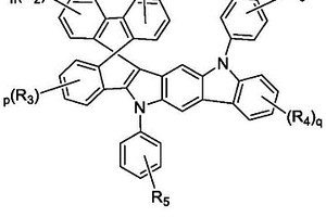 螺环吡咯并咔唑类化合物及其应用及采用其的有机电致发光器件