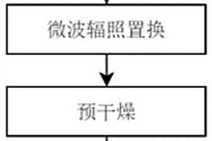 微波辐照加速的溶剂置换方法及气凝胶制备方法