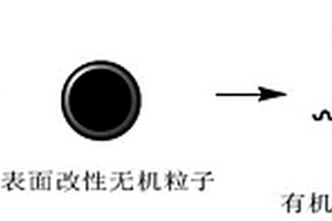 表面改性无机材料及其制备方法和应用