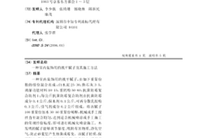 室内装饰用的找平腻子及其施工方法