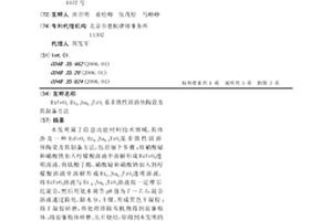 BiFeO3-Bi0.5Na0.5TiO3基多铁性固溶体陶瓷及其制备方法