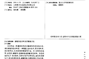 湿敏变色材料及其制备方法