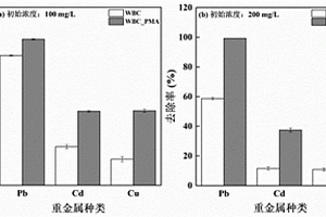 吸附重金属离子的负载性生物炭功能材料及其制备和应用