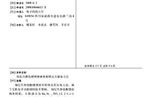 铈钇共掺钛酸锶钡纳米材料及其制备方法