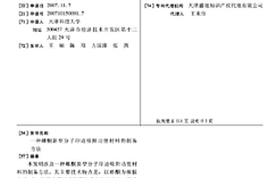 雌酮新型分子印迹吸附功能材料的制备方法