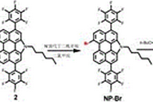 在吡咯苝湾区引入溴原子的制备方法