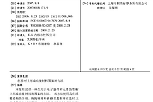 在基材上形成功能材料图案的方法
