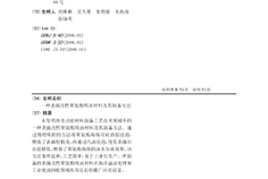 表面改性聚氨酯吸油材料及其制备方法