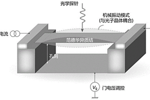 悬浮多电极范德华异质结电子器件及其制备方法