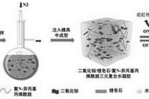 光热转换水凝胶的制备方法及应用