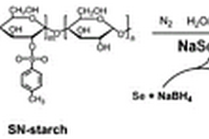 纳米淀粉基仿生谷胱甘肽过氧化物酶的制备方法