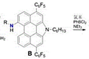 将吡咯和硼氮单元嵌入苝的稠环芳烃的制备方法