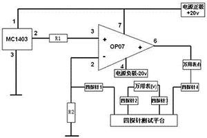 温度可调控四探针方块电阻测试系统