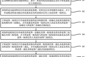 具有NbN SNS约瑟夫森结的超导集成电路及其制备方法