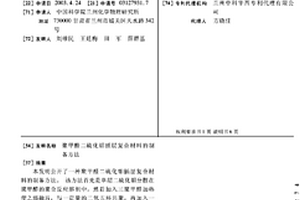 聚甲醛二硫化钼插层复合材料的制备方法