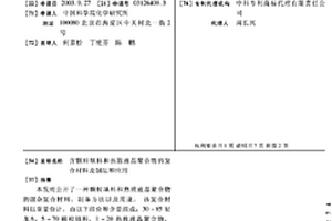 含颗粒填料和热致液晶聚合物的复合材料及制法和应用