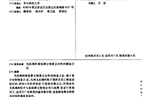 无机填料增强聚合物复合材料的制备方法
