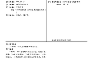CU-TINI复合材料的制备方法