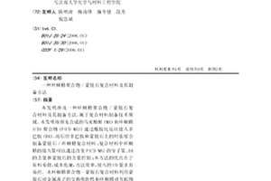 环糊精聚合物/蒙脱石复合材料及其制备方法