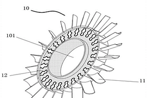 用于流体驱动装置的轻量化铝基复合材料叶轮