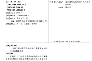 汽车传动带用微纳米短纤维橡胶复合材料及其制备方法