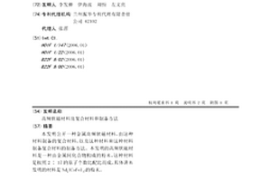 高频软磁材料及复合材料和制备方法