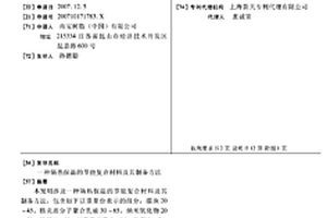 隔热保温的节能复合材料及其制备方法