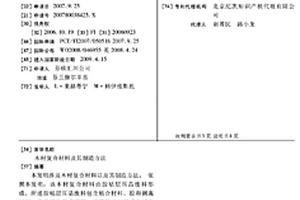 木材复合材料及其制造方法