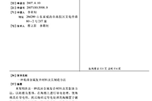 泡沫金属复合材料及其制造方法
