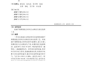 玻璃纤维增强复合材料自动喷涂及木纹处理工艺