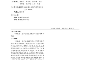 微波-超声法低温改性C/C 复合材料的方法