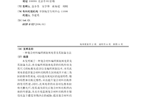 复合材料编织预制填充带及其制备方法