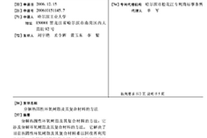 分解热固性环氧树脂及其复合材料的方法