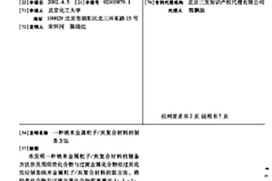 纳米金属粒子/炭复合材料的制备方法
